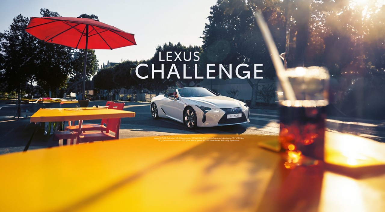 Lexus Challenge mit einem Lexus LC 500