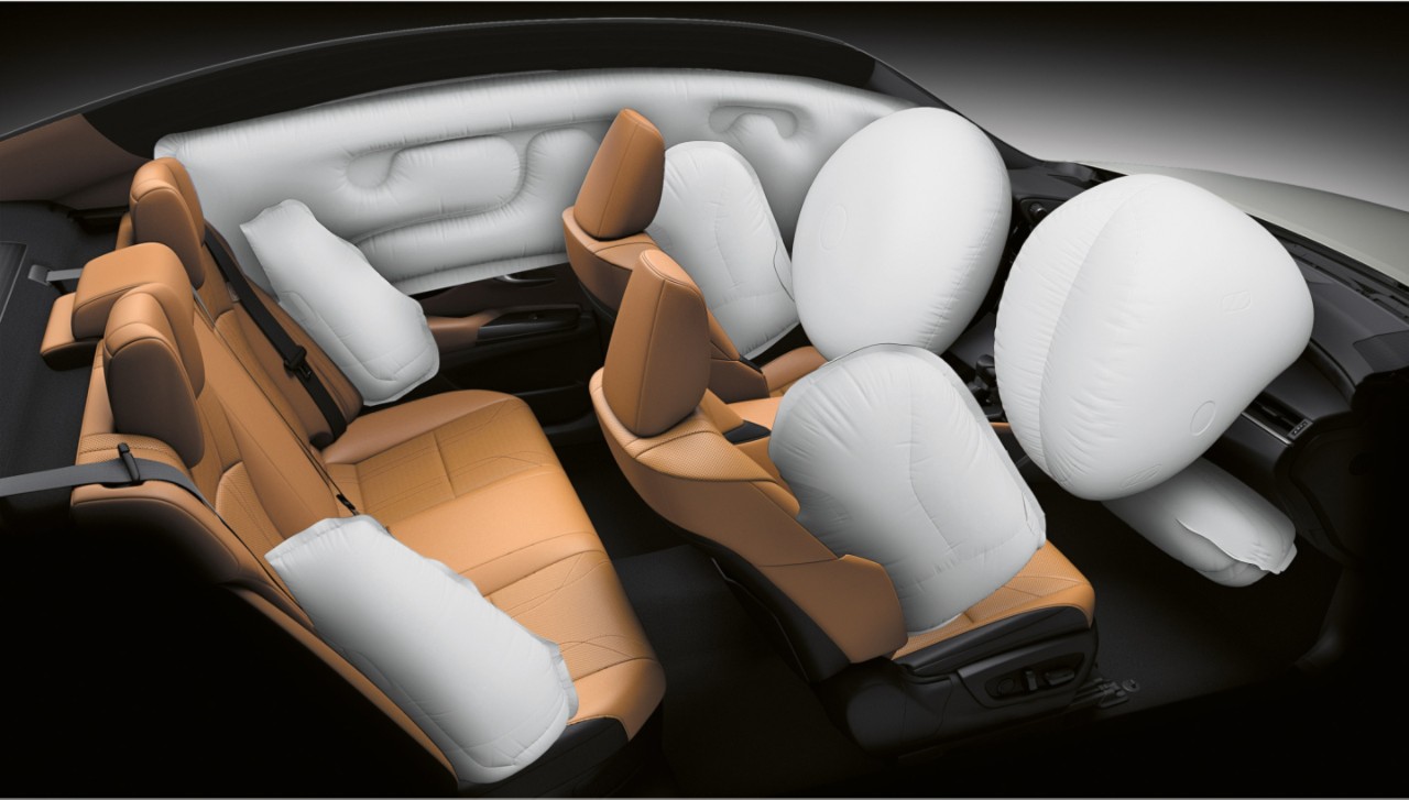 Airbags im Lexus ES
